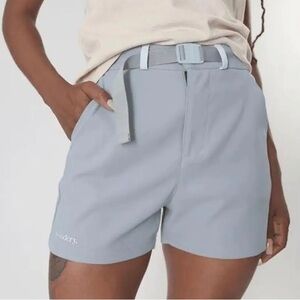 Wondery Terrain Shorts Sage grey blue size Large
